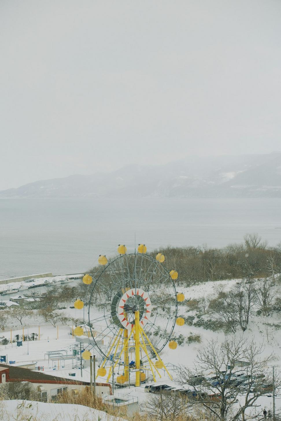 Yellowknife winter scene